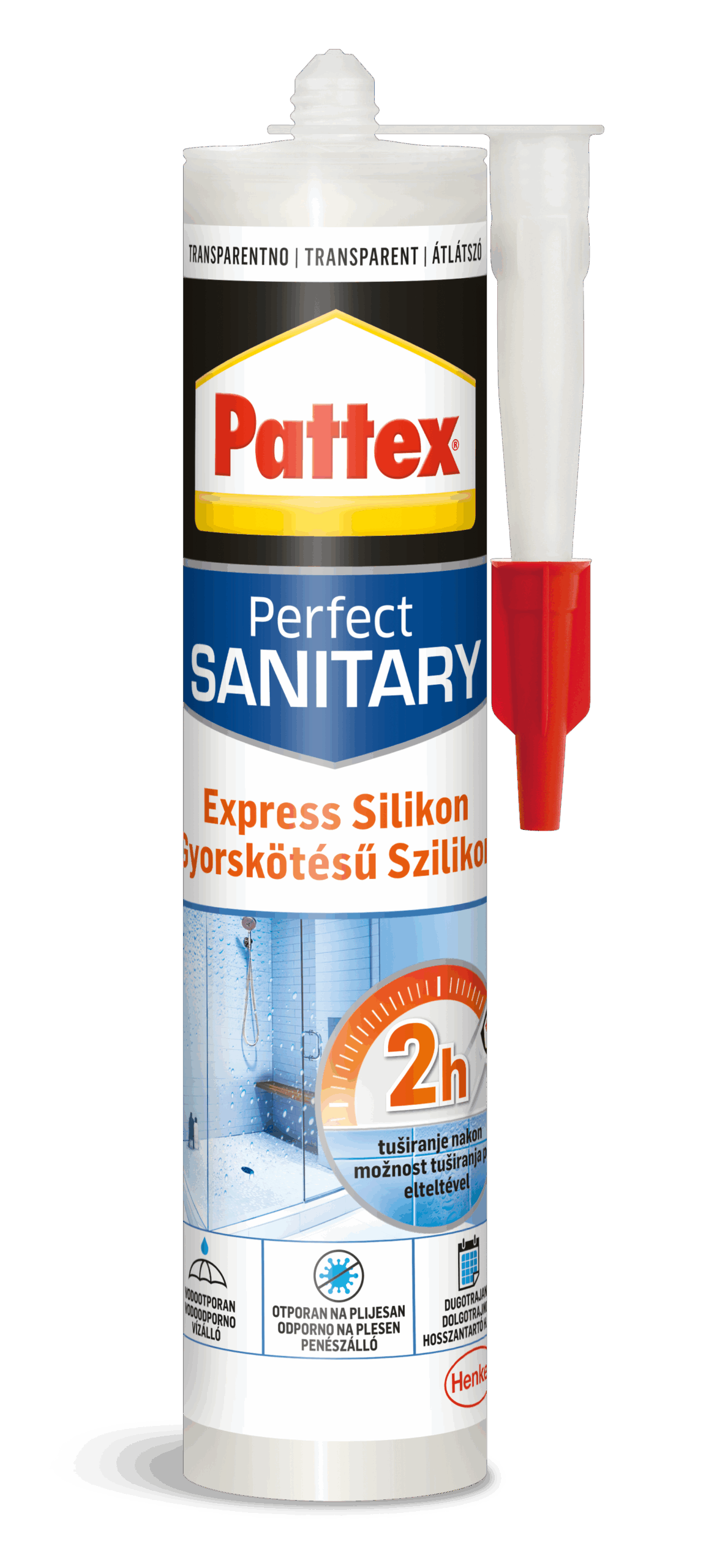 2922122 PATTEX SANITAR EXPRESS TRANSPARENT 280ML novi***
