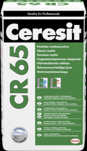 257966 CERESIT CR 65 25 KG-1K cementna hidroizolacija za unutarnju primjenu